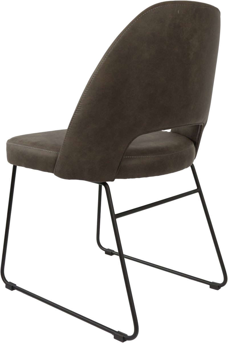 Durafurn Semifreddo Chair - Black Sled Base