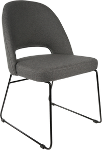 Durafurn Semifreddo Chair - Black Sled Base