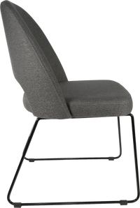 Durafurn Semifreddo Chair - Black Sled Base