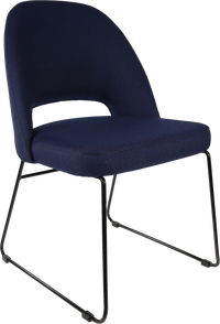 Durafurn Semifreddo Chair - Black Sled Base