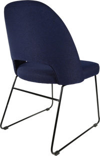 Durafurn Semifreddo Chair - Black Sled Base