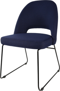 Durafurn Semifreddo Chair - Black Sled Base