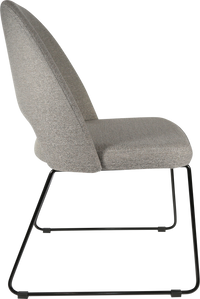 Durafurn Semifreddo Chair - Black Sled Base