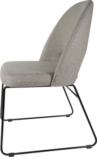 Durafurn Semifreddo Chair - Black Sled Base