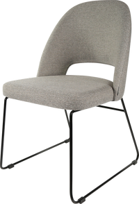 Durafurn Semifreddo Chair - Black Sled Base