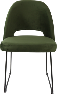 Durafurn Semifreddo Chair - Black Sled Base