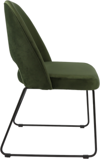 Durafurn Semifreddo Chair - Black Sled Base