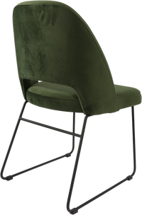 Durafurn Semifreddo Chair - Black Sled Base