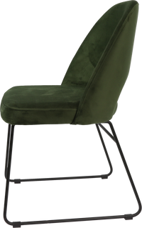 Durafurn Semifreddo Chair - Black Sled Base