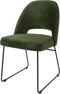 Durafurn Semifreddo Chair - Black Sled Base