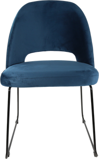 Durafurn Semifreddo Chair - Black Sled Base