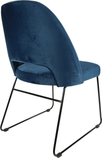 Durafurn Semifreddo Chair - Black Sled Base