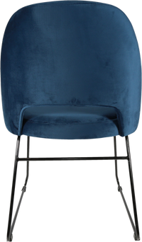 Durafurn Semifreddo Chair - Black Sled Base