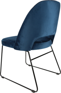 Durafurn Semifreddo Chair - Black Sled Base