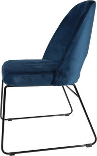 Durafurn Semifreddo Chair - Black Sled Base