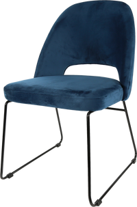 Durafurn Semifreddo Chair - Black Sled Base