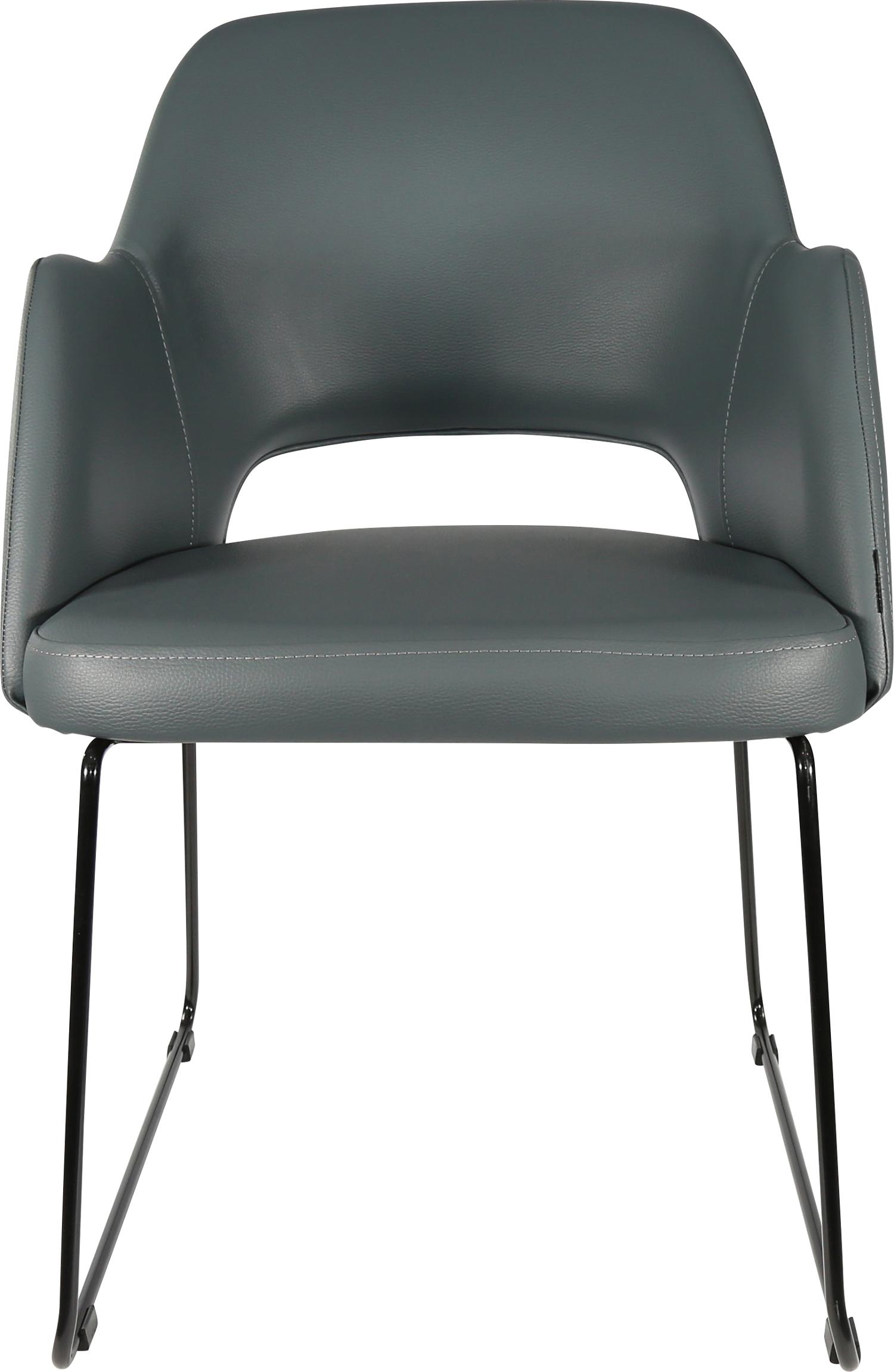 Durafurn Sorbet Chair with Black Sled Base
