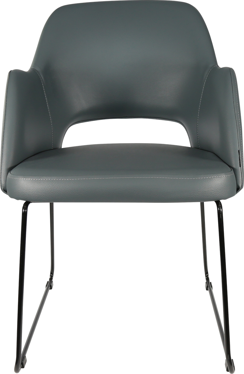 Durafurn Sorbet Chair with Black Sled Base