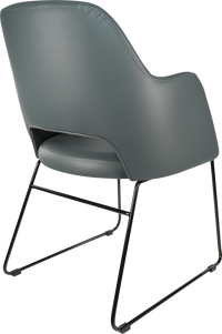 Durafurn Sorbet Chair with Black Sled Base