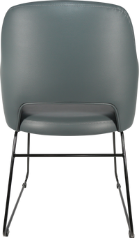 Durafurn Sorbet Chair with Black Sled Base