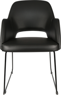 Durafurn Sorbet Chair with Black Sled Base