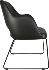 Durafurn Sorbet Chair with Black Sled Base