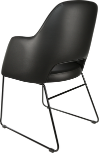 Durafurn Sorbet Chair with Black Sled Base