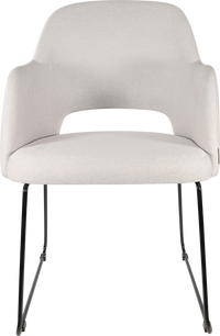 Durafurn Sorbet Chair with Black Sled Base