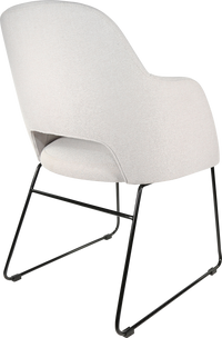 Durafurn Sorbet Chair with Black Sled Base
