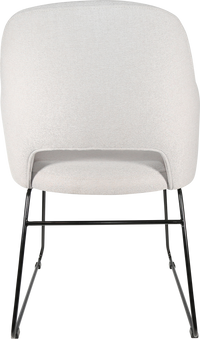 Durafurn Sorbet Chair with Black Sled Base