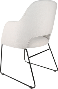Durafurn Sorbet Chair with Black Sled Base