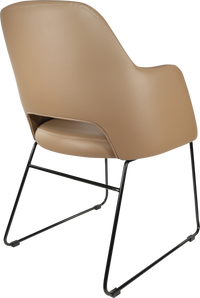 Durafurn Sorbet Chair with Black Sled Base