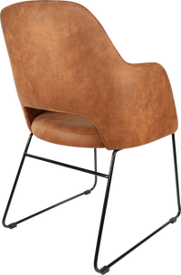 Durafurn Sorbet Chair with Black Sled Base