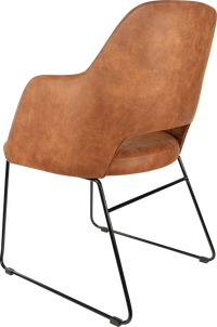 Durafurn Sorbet Chair with Black Sled Base
