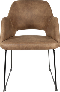 Durafurn Sorbet Chair with Black Sled Base