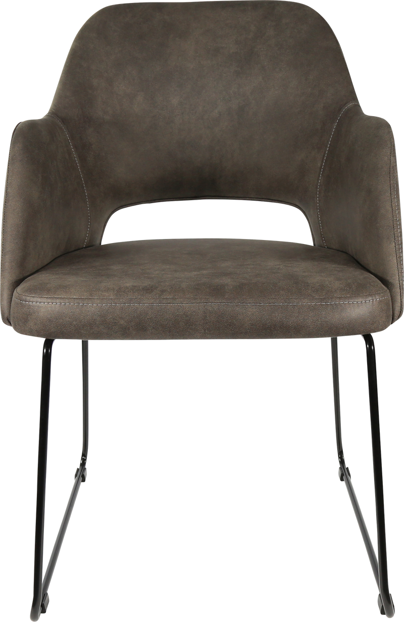 Durafurn Sorbet Chair with Black Sled Base