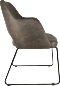 Durafurn Sorbet Chair with Black Sled Base