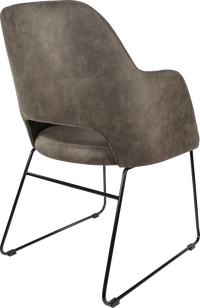 Durafurn Sorbet Chair with Black Sled Base