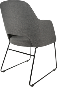 Durafurn Sorbet Chair with Black Sled Base