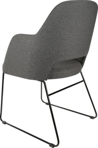 Durafurn Sorbet Chair with Black Sled Base