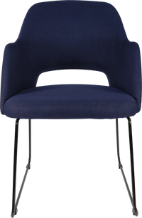 Durafurn Sorbet Chair with Black Sled Base