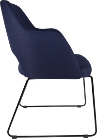 Durafurn Sorbet Chair with Black Sled Base