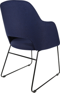 Durafurn Sorbet Chair with Black Sled Base