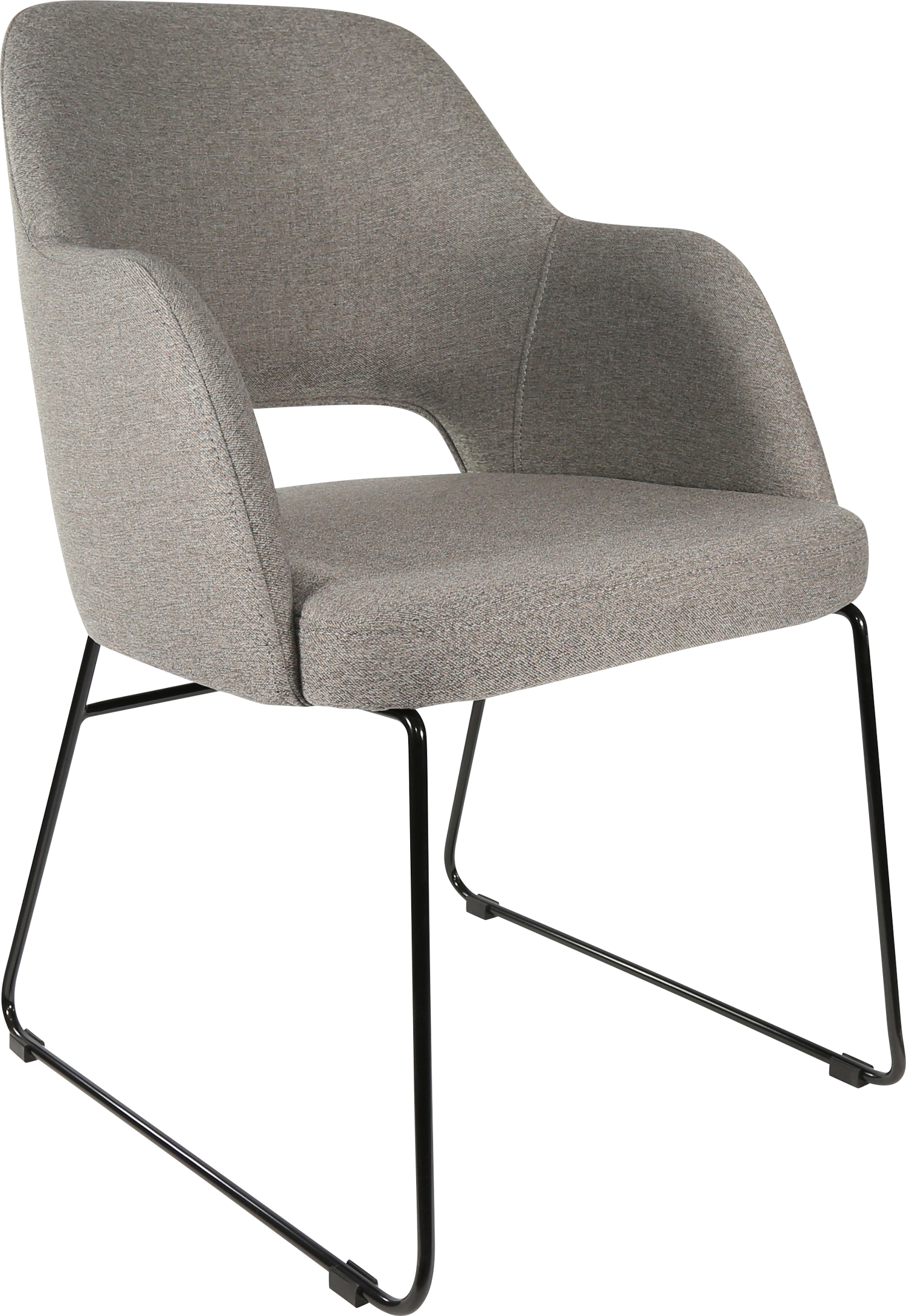 Durafurn Sorbet Chair with Black Sled Base