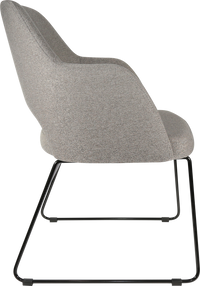Durafurn Sorbet Chair with Black Sled Base