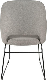 Durafurn Sorbet Chair with Black Sled Base