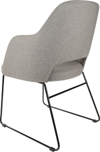 Durafurn Sorbet Chair with Black Sled Base