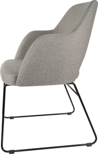 Durafurn Sorbet Chair with Black Sled Base