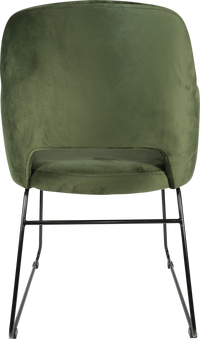 Durafurn Sorbet Chair with Black Sled Base