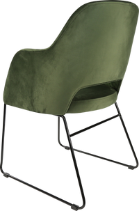 Durafurn Sorbet Chair with Black Sled Base